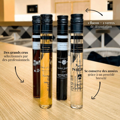 Coffret dégustation de vin